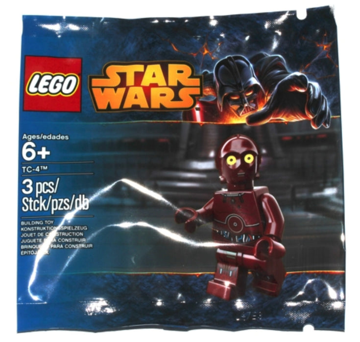 Lego TC-4 Protocol Droid 5002122 Polybag Star Wars Minifigure New Sealed