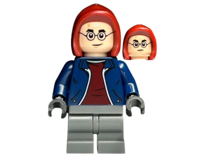 Lego Harry Potter 76418 Dark Blue Jacket Dark Red Hood Harry Potter Minifigure