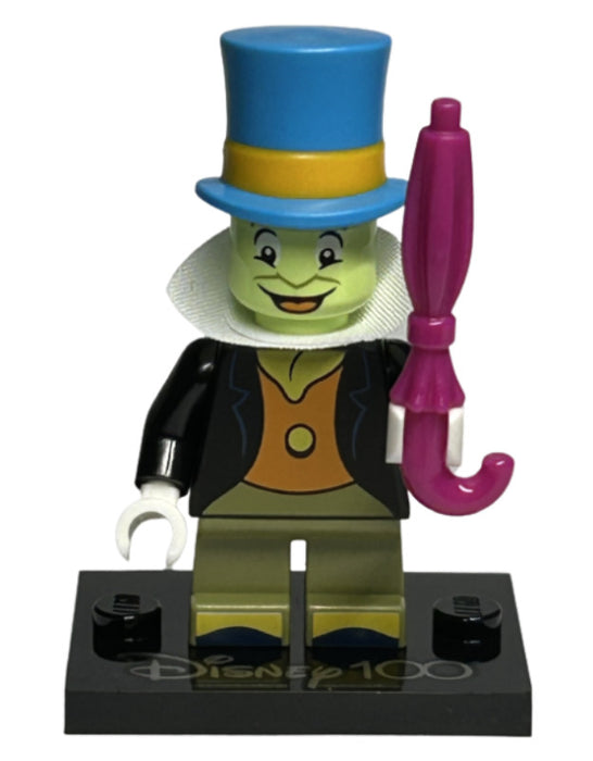 Lego Jiminy Cricket 71038 Collectible Disney 100 Minifigure