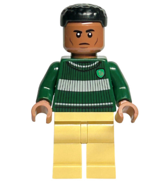 Lego Blaise Zabini 76410 Dark Green Slytherin Sweater Harry Potter Minifigure