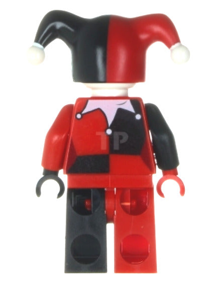 Lego Harley Quinn 71229 6857 Black and Red Hands Super Heroes Minifigure