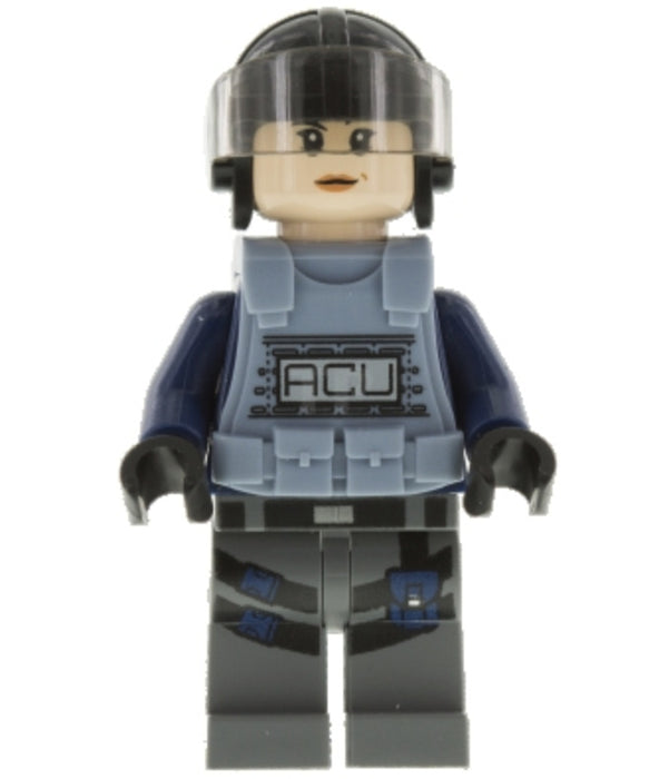 Lego ACU Trooper 75918 Vest, Female Jurassic World Minifigure