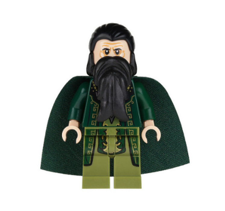 Lego The Mandarin 76007 Dark Green Cape Super Heroes Minifigure