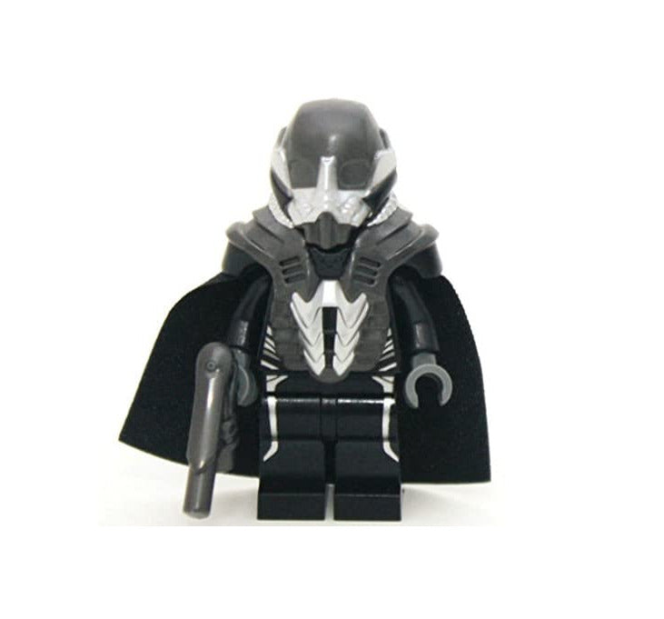 Lego General Zod 76003 76009 Helmet, Cape Super Heroes Minifigure