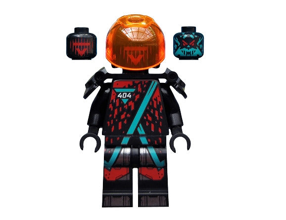 Lego Red Visor 71712 71710 71708 404 Torso Prime Empire Ninjago Minifigure