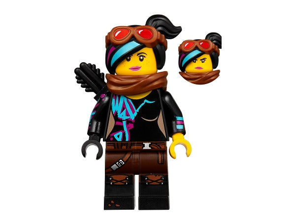 Lego Lucy Wyldstyle 70829 70840 Black Quiver The LEGO Movie Minifigure