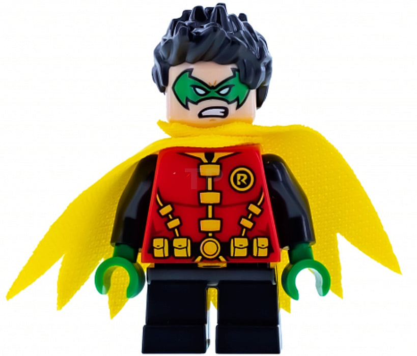 Lego Robin 76118 Short Legs, Green Mask and Hands Super Heroes Minifigure