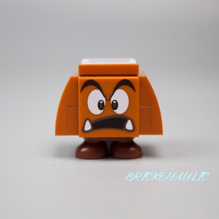 Lego Goomba - Surprised Super Mario Minifigure