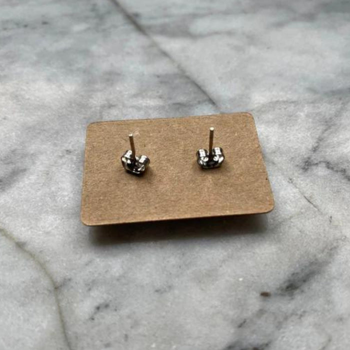 Brickohaulic Poop Stud Earrings Handmade with LEGO® Bricks Parts