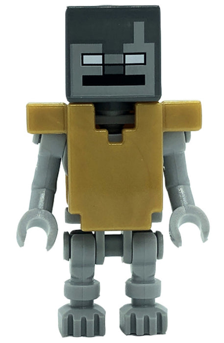 Lego Stray 21243 Pearl Gold Armor Minecraft Minifigure