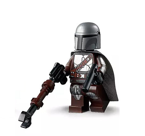 Lego The Mandalorian 75299 Din Djarin Silver Beskar Armor Star Wars Minifigure