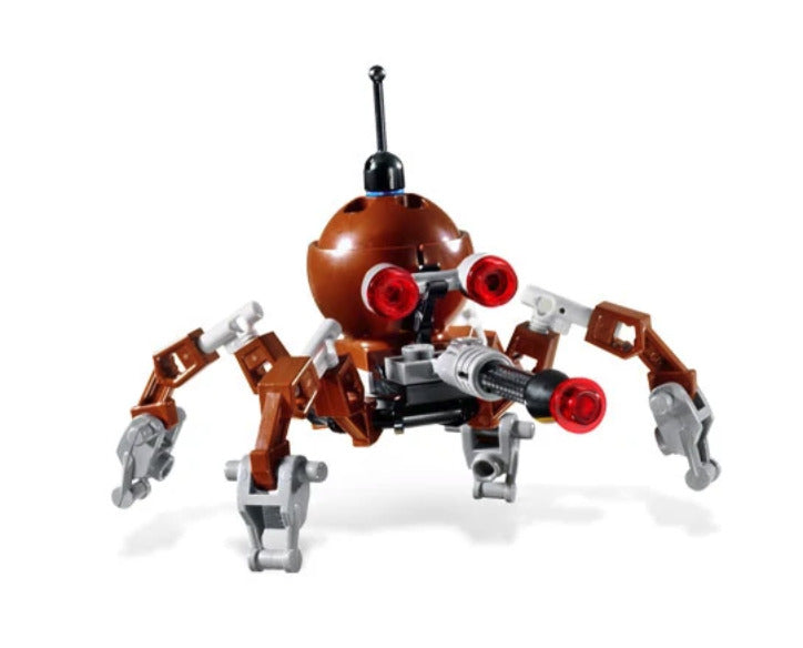 Lego Dwarf Spider Droid 7670 7670 Reddish Brown Dome Star Wars Minifigure