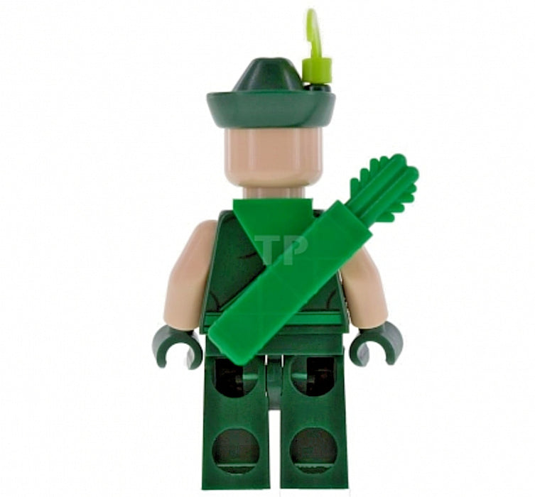 Lego Green Arrow 70919 Green Hat w/ Feather Batman Movie Super Heroes Minifigure