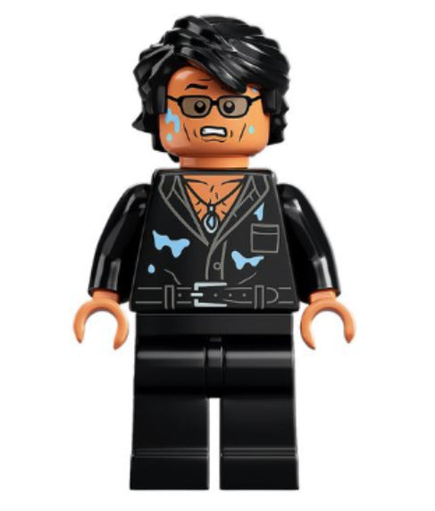 Lego Dr. Ian Malcolm 76956 Partially Shirt with Pocket Jurassic World Minifigure
