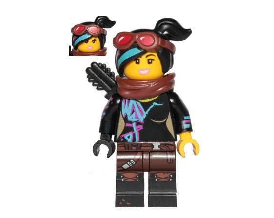 Lego Lucy Wyldstyle 70831 70830 Black Quiver The LEGO Movie 2 Minifigure