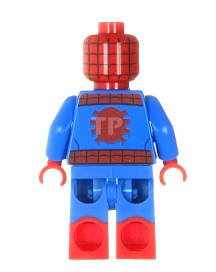 Lego Spider-Man 76037 Black Web Pattern, Red Boots Super Heroes Minifigure