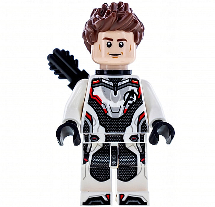 Lego Hawkeye 76126 White Jumpsuit Avengers Endgame Super Heroes Minifigure