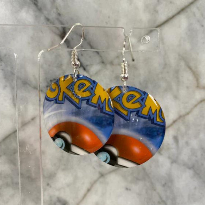 Brickohaulic Wailmer and Wailord Earrings Handmade with LEGO® Bricks Parts