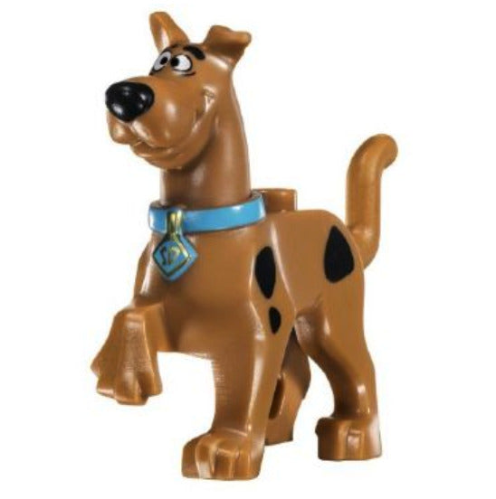 Lego Great Dane Scooby-Doo Dog 75904 Walking with Medium Azure Collar Minifigure