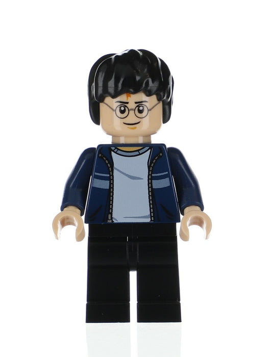 Lego Harry Potter 10217 4840 4866 Dark Blue Open Jacket with Stripe Minifigure