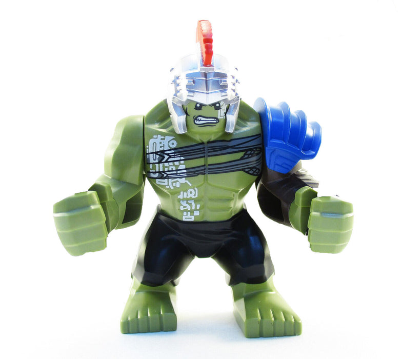 Lego Hulk 76088 Big Figure with Silver Helmet Super Heroes Minifigure