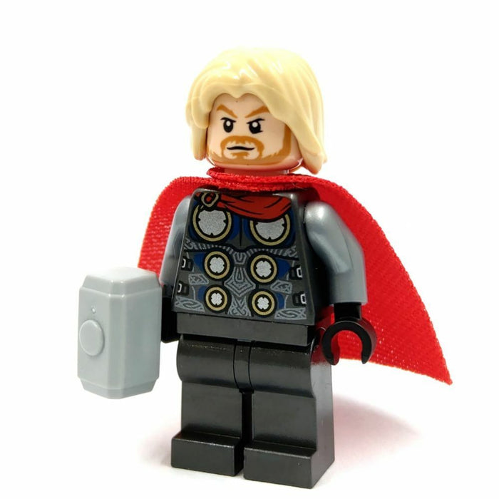 Lego Thor 76153 76142 Spongy Cape Pearl Dark Gray Legs Super Heroes Minifigure