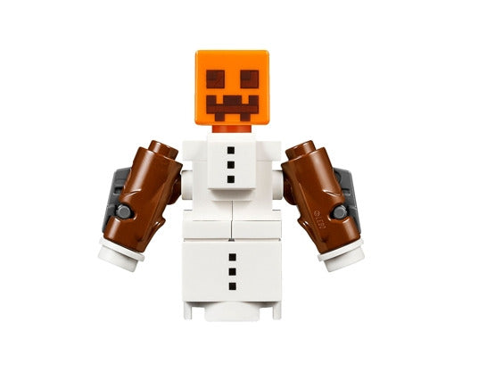 Lego Snow Golem 21131 Head Post Minecraft Minifigure