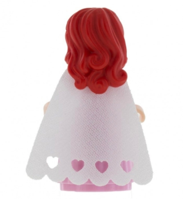 Lego Ariel 41153 Bright Pink Dress Disney Princess Minifigure