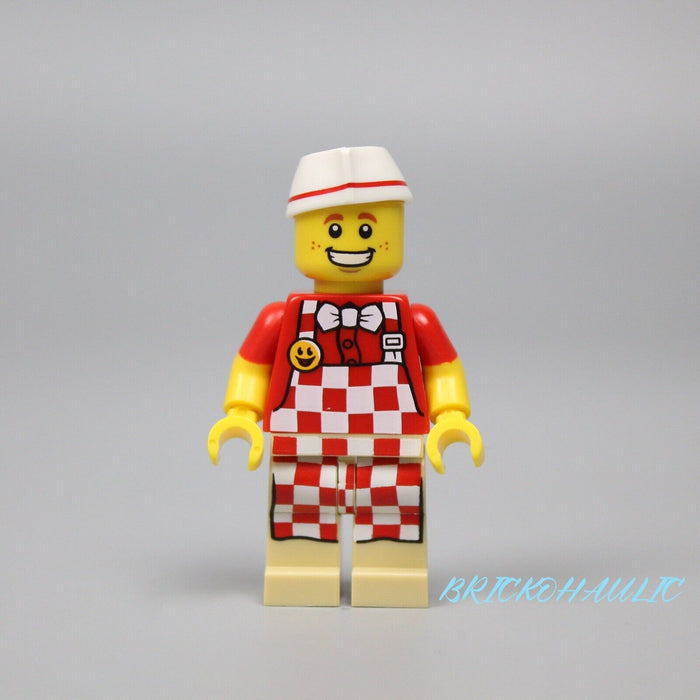 Lego Hot Dog Vendor, Series 17 Collectible Minifigures Minifigure