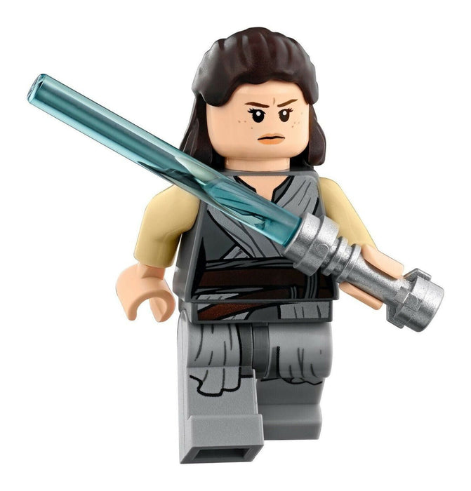 Lego Rey 75189 75216 Light Bluish Gray Tied Robe Star Wars Minifigure