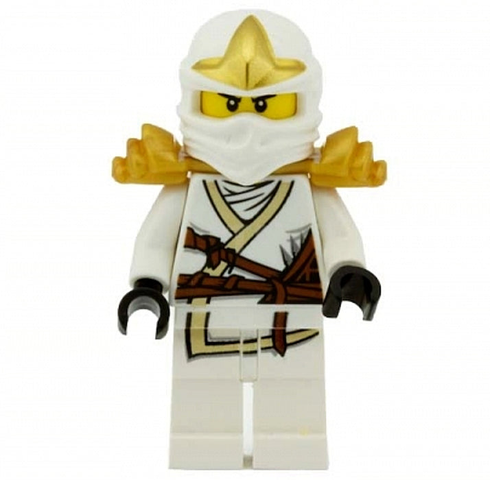 Lego Zane ZX 9445 9449 9440 with Armor Ninjago Minifigure