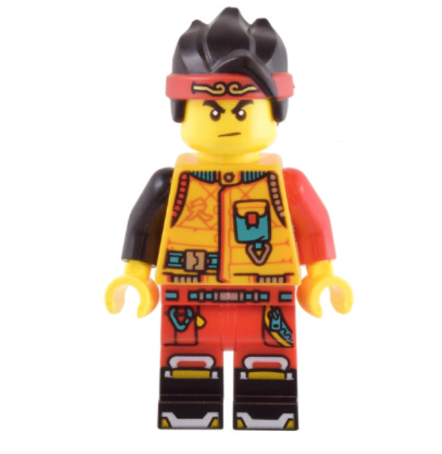 Lego Monkie Kid 80046 Bright Light Orange Diving Suit Monkie Kid Minifigure