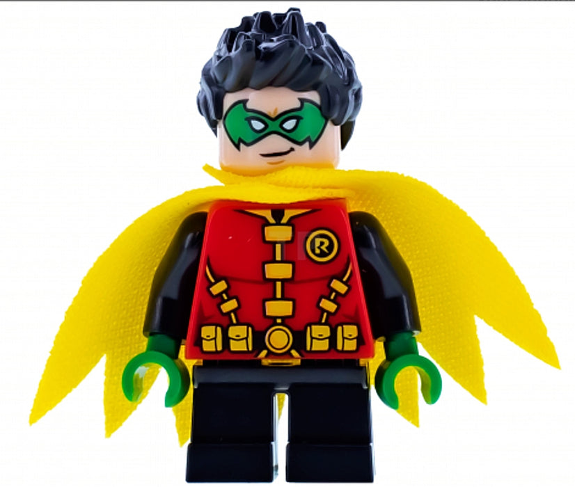 Lego Robin 76118 Short Legs, Green Mask and Hands Super Heroes Minifigure