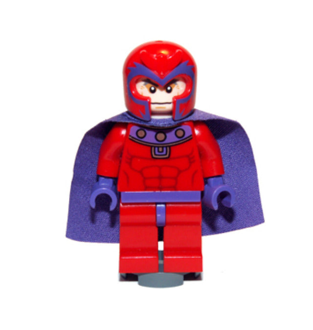 Lego Magneto - Red Outfit 6866 Super Heroes X-Men Minifigure