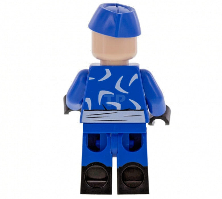 Lego Captain Boomerang 70918 Blue Outfit Batman Movie Super Heroes Minifigure