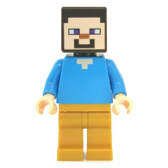 Lego Steve 21162 Pearl Gold Legs Minecraft Minifigure