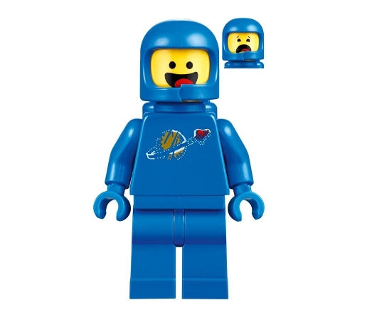 Lego Benny 70841 70821 Smile Scared The LEGO Movie Minifigure