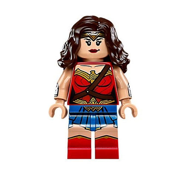 Lego Wonder Woman 76075 Reddish Brown Crossbelt Super Heroes Minifigure