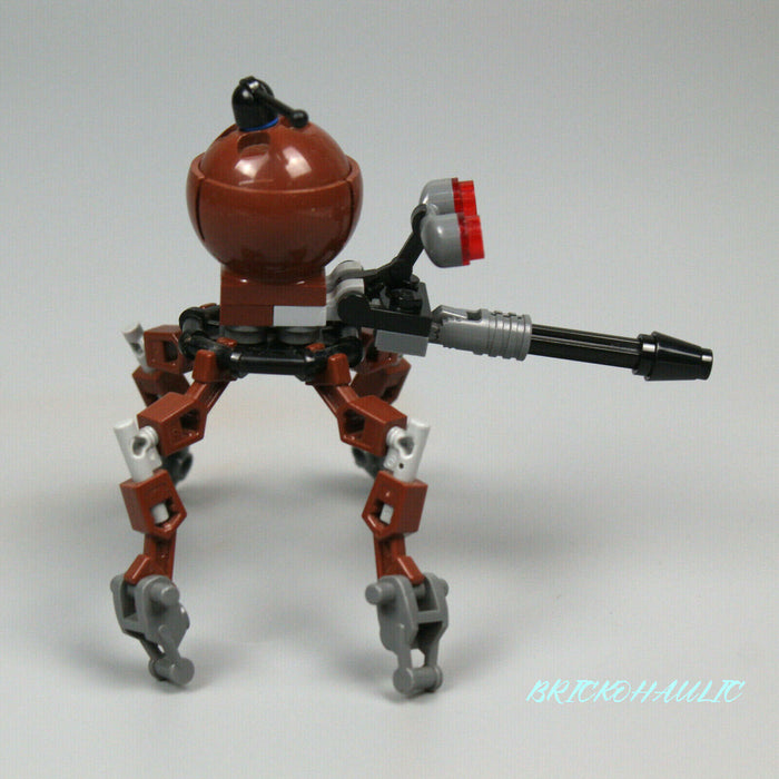 Lego Dwarf Spider Droid 7670 7670 Reddish Brown Dome Star Wars Minifigure