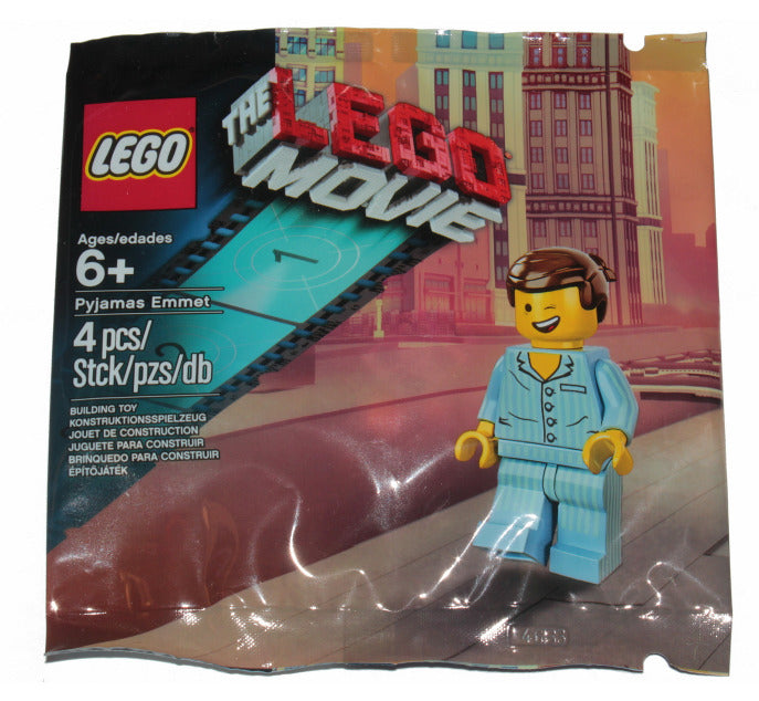 Lego Emmet Pajamas 5002045 The LEGO Movie Minifigure Polybag New Sealed