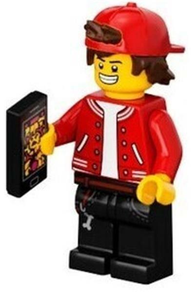 Lego Jack Davids 70437 Red Jacket Backwards Cap Hidden Side Minifigure