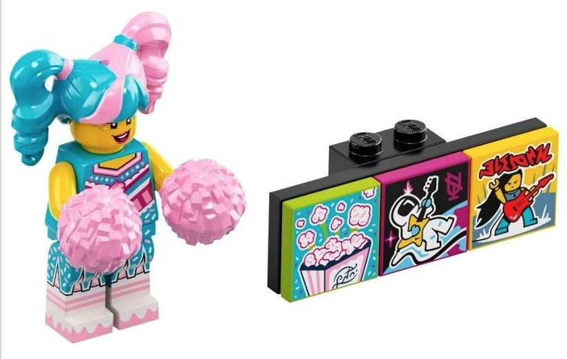 Lego Cotton Candy Cheerleader 43101 Bandmates Series 1 Vidiyo Minifigure