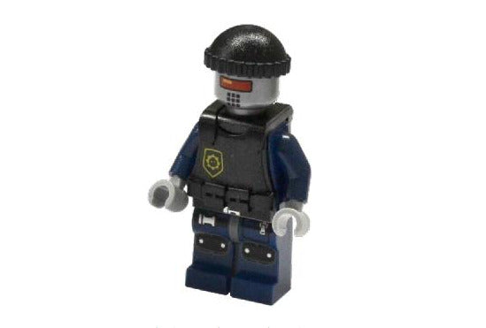 Lego Robo SWAT 70813 70808 Vest and Knit Cap The LEGO Movie Minifigure