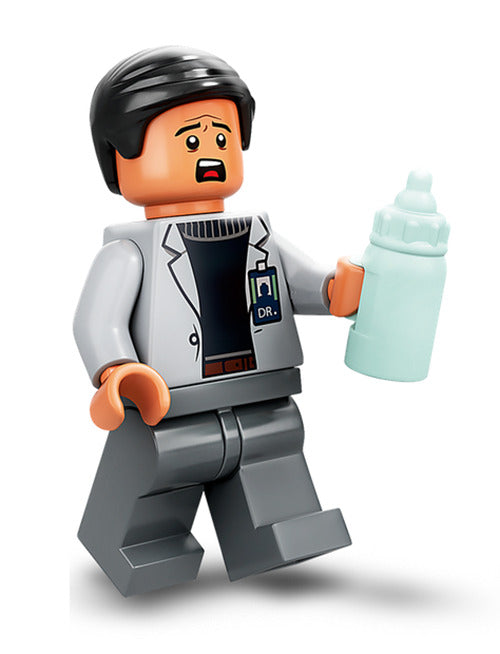 Lego Dr. Wu 75939 Light Bluish Gray Jacket Jurassic World Minifigure