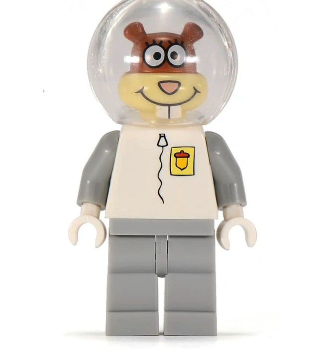 Lego Sandy Cheeks 3831 Light Bluish Gray Legs SpongeBob SquarePants Minifigure