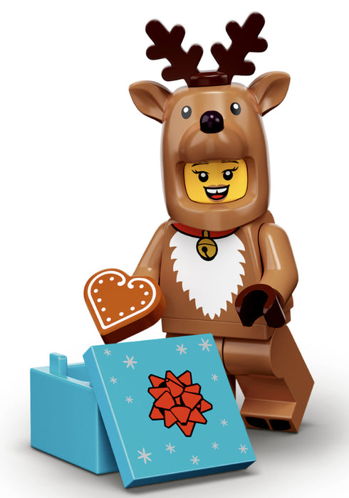 Lego Reindeer Costume 71034 Collectible Series 23 Minifigure