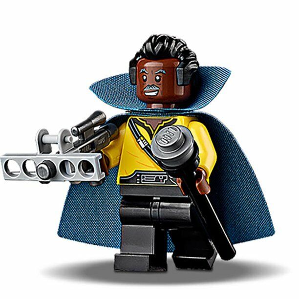 Lego Lando Calrissian 75257 Old, Cape with Collar Episode 9 Star Wars Minifigure