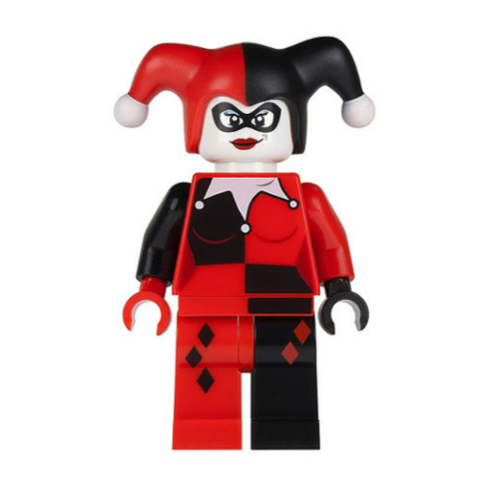 Lego Harley Quinn 71229 6857 Black and Red Hands Super Heroes Minifigure