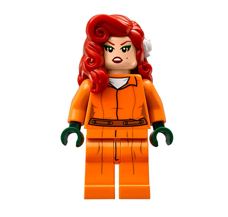 Lego Poison Ivy 70912 Prison Jumpsuit Batman Movie Super Heroes Minifigure