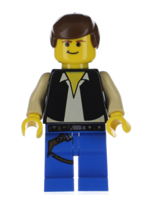 Lego Han Solo 7190 Blue Legs Millennium Falcon Star Wars Minifigure